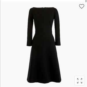 JCrew Fit and flare sheath dress in stretch ponte (size 8) NWT